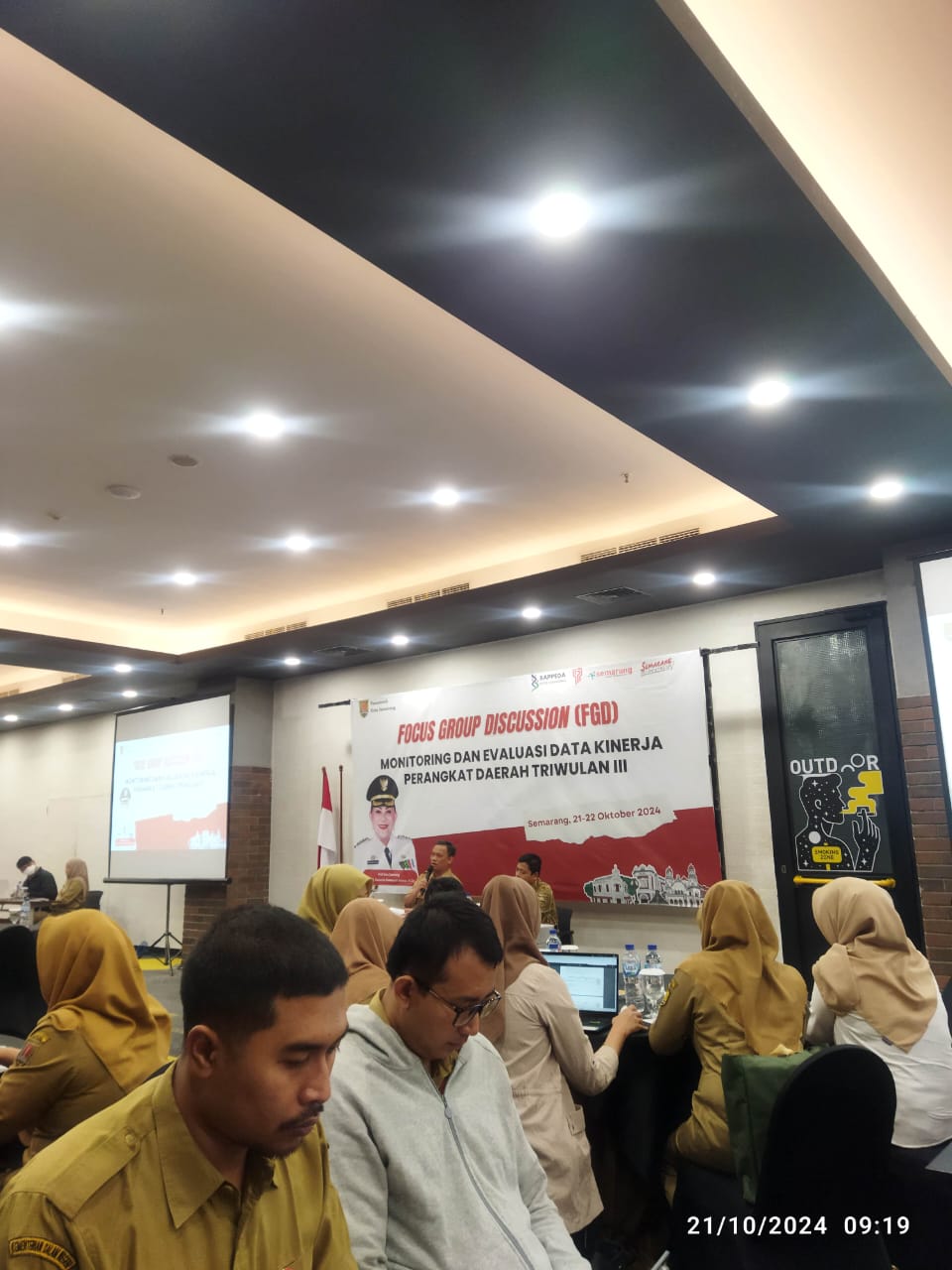 DISKOMINFO Kota Semarang Ikuti FGD Monitoring dan Evaluasi Data Kinerja Perangkat Daerah Triwulan III 2024